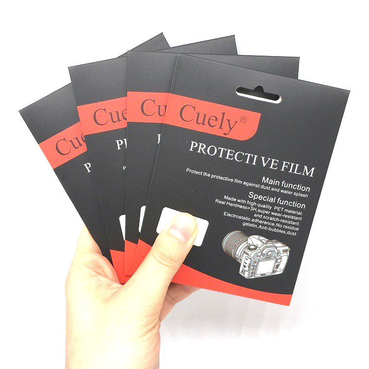 ฟิล์มกระจกกันรอยหน้าจอกล้อง ยี่ห้อ Cuely ใช้สำหรับกล้องยี่ห้อ SONY(โซนี่) ทุกรุ่น