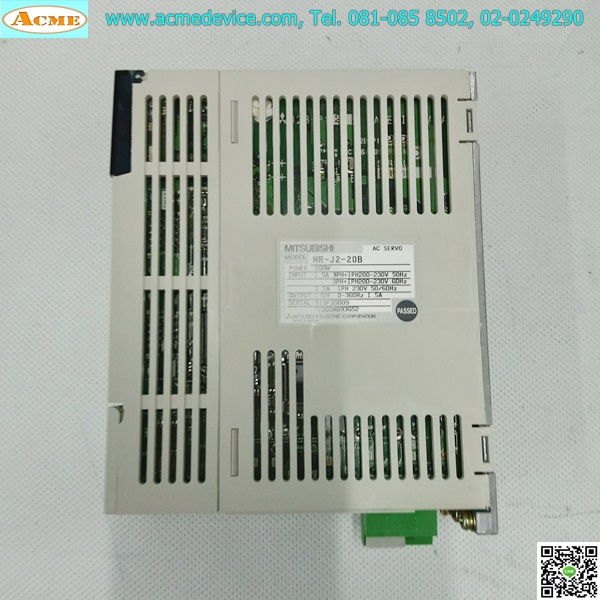 Servo Drive Mitsubishi รุ่น MR-J2-20B & Motor HA-FF23, 200W