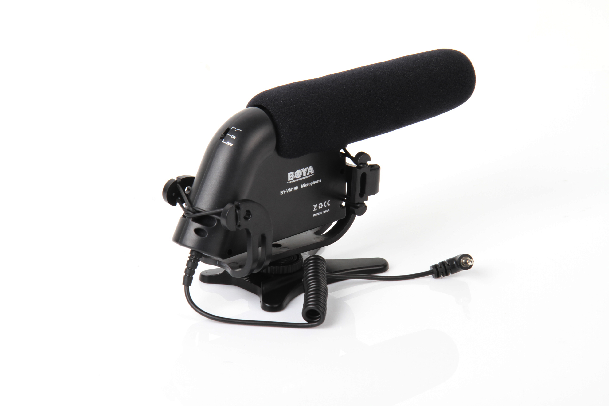 ไมโครโฟน BOYA BY-VM190 Hot Shotgun Microphone