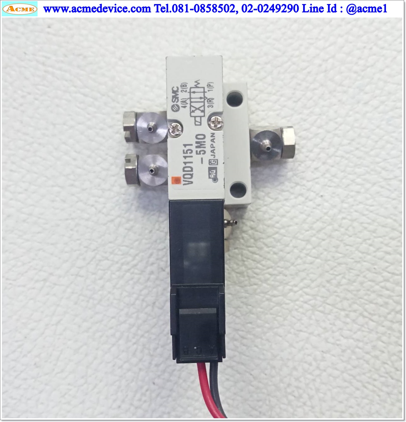 Solenoide Valve SMC รุ่น VQD1151-5M0
