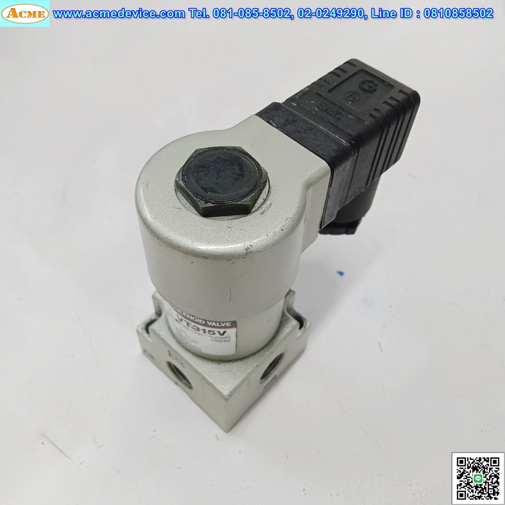 Solenoid Valve SMC รุ่น VT315V, -101.2kPa-0.1MPa, DC24V
