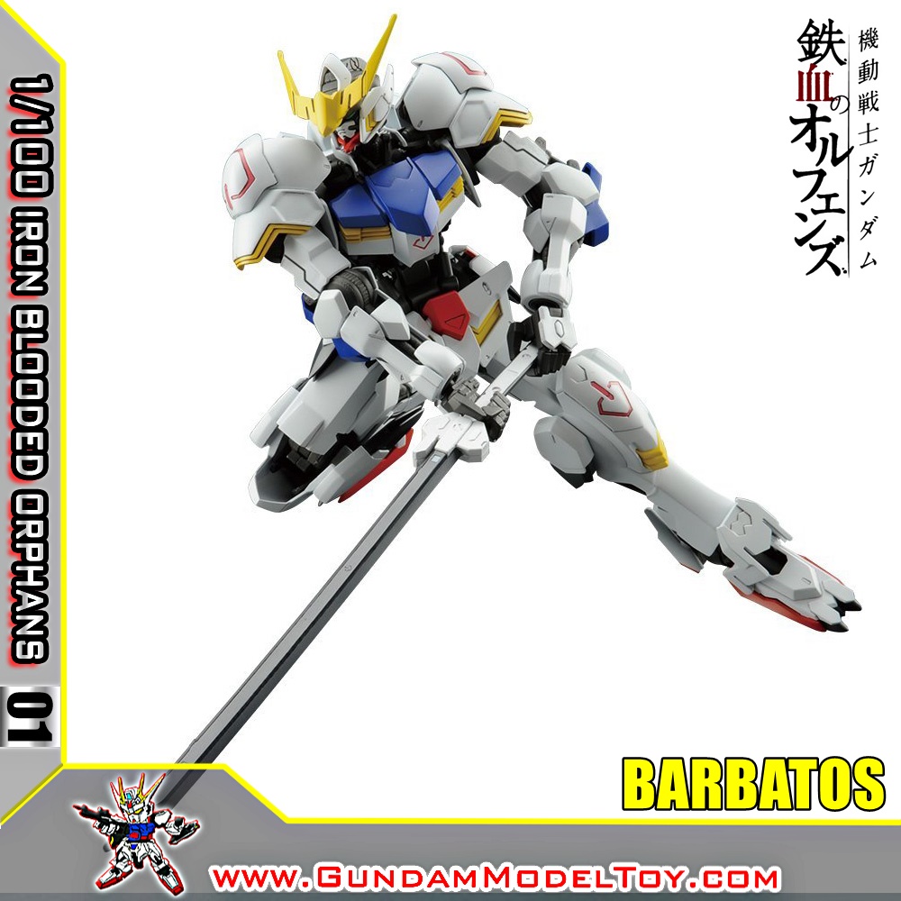 1/100 SCALE MODEL 01 GUNDAM BARBATOS กันดั้ม บาร์บาทอส