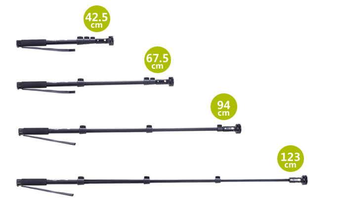 แขนช่วยถ่ายรูปYunteng C-188สำหรับมือถือและกล้องคอมแพค