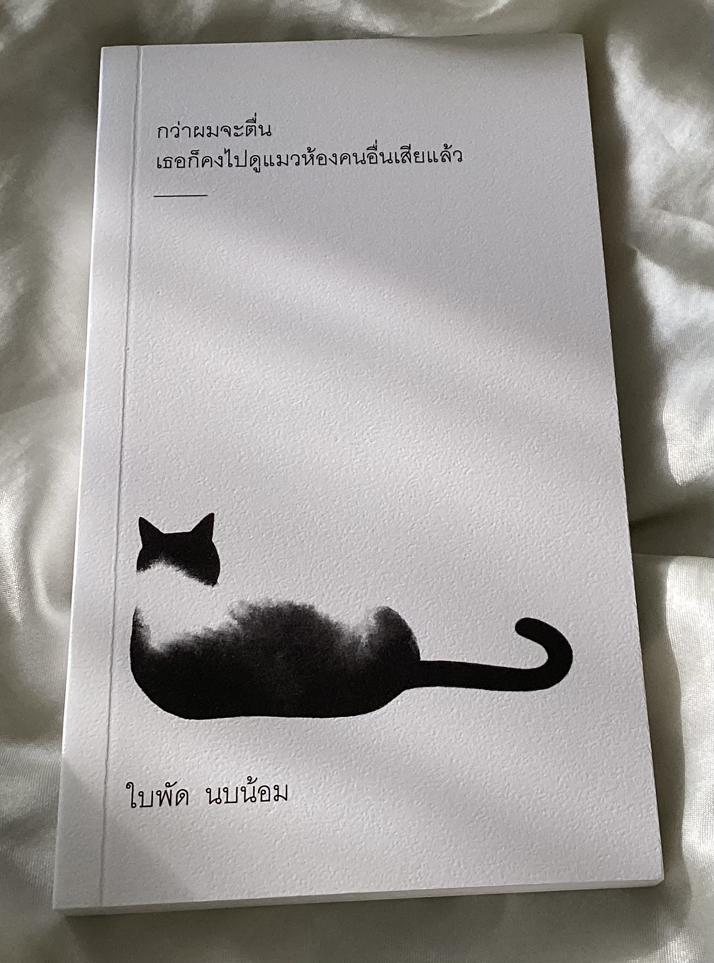 (สั่ง8จ่าย7) กว่าผมจะตื่น เธอก็คงไปดูแมวห้องคนอื่นเสียแล้ว ใบพัด นบน้อม ราคา 207
