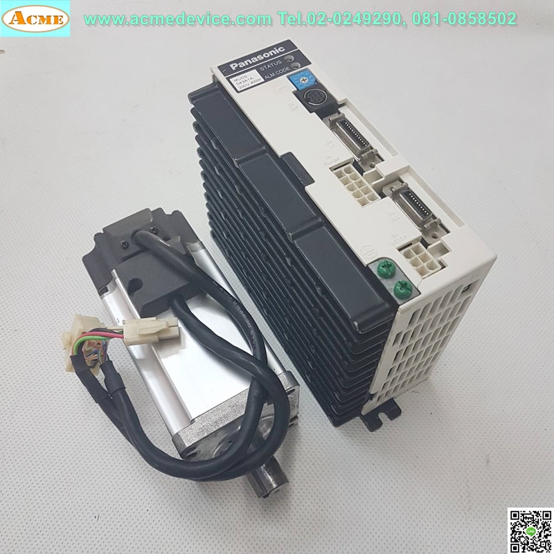 Servo Drive Panasonic รุ่น MUDS043A1A & Motor MUMS042A1E0S, 400W