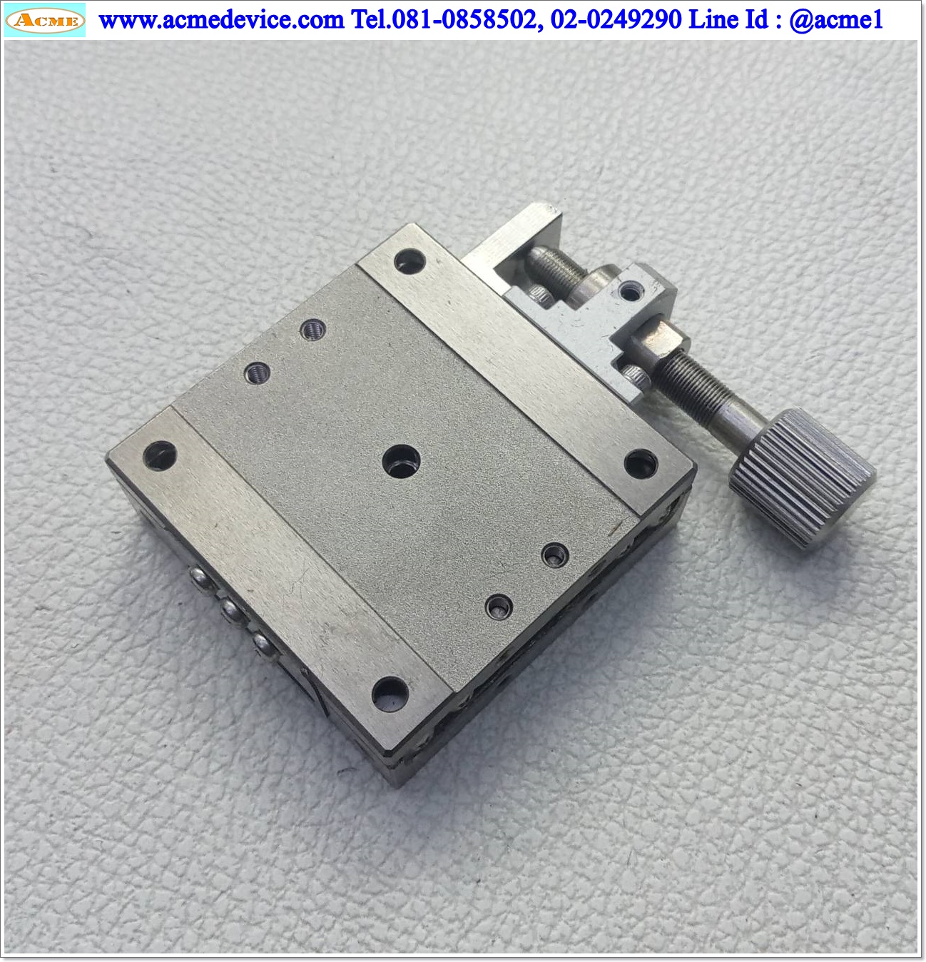 แท่นสไลด์ รุ่น 209Q-38814-11, 000001348284-1, ขนาด 50 x 50 mm., Stroke 20 mm.