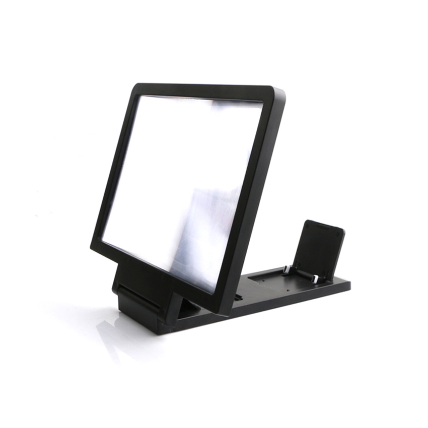 แท่นขยายจอมือถือ 3มิติ สีดำ