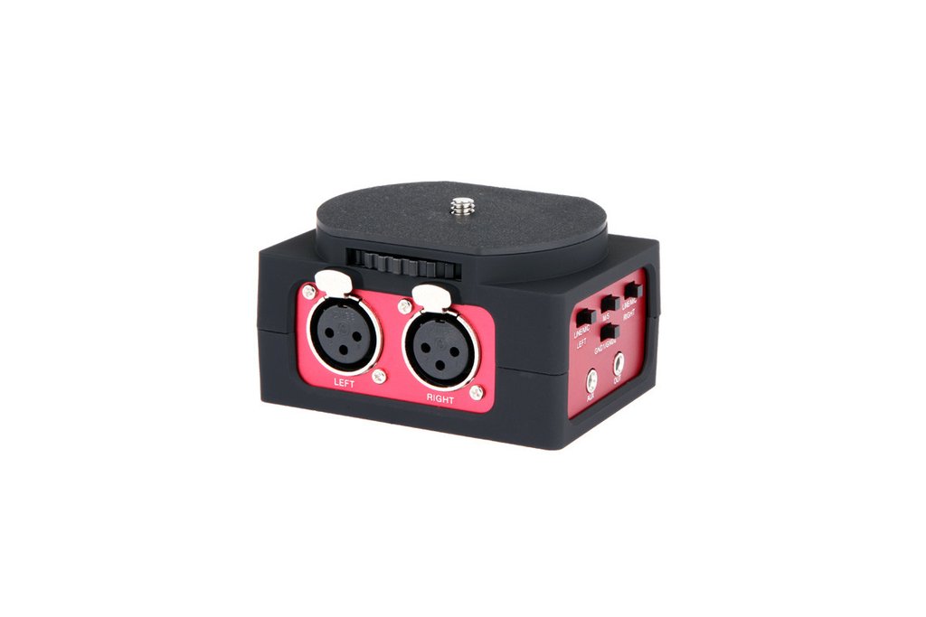 SARAMONIC SR-AX101 มิกเซอร์แบบช่องเชื่อมต่อ XLR 2ช่อง เหมาะสำหรับกล้องวิดีโอ