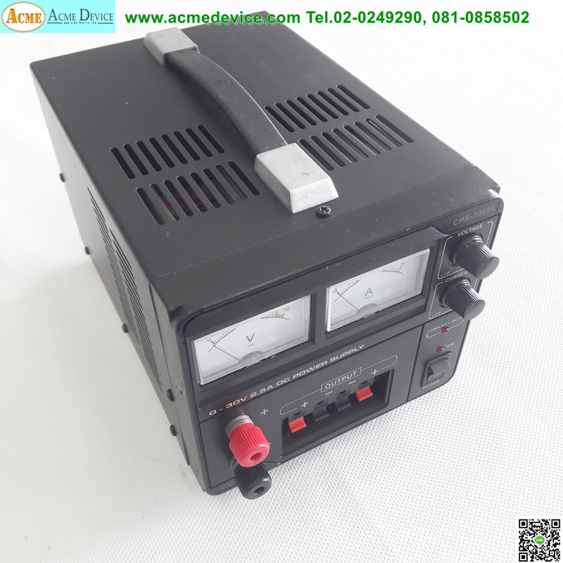 DC Power Supply JET รุ่น CPS-3025X, 100Vac, 0-30Vdc, 2.5A