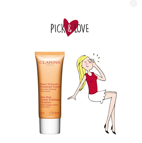 โฟมล้างหน้าคลาแรงส์ Clarins - One Step Gentle Exfoliating Cleanser 50ml