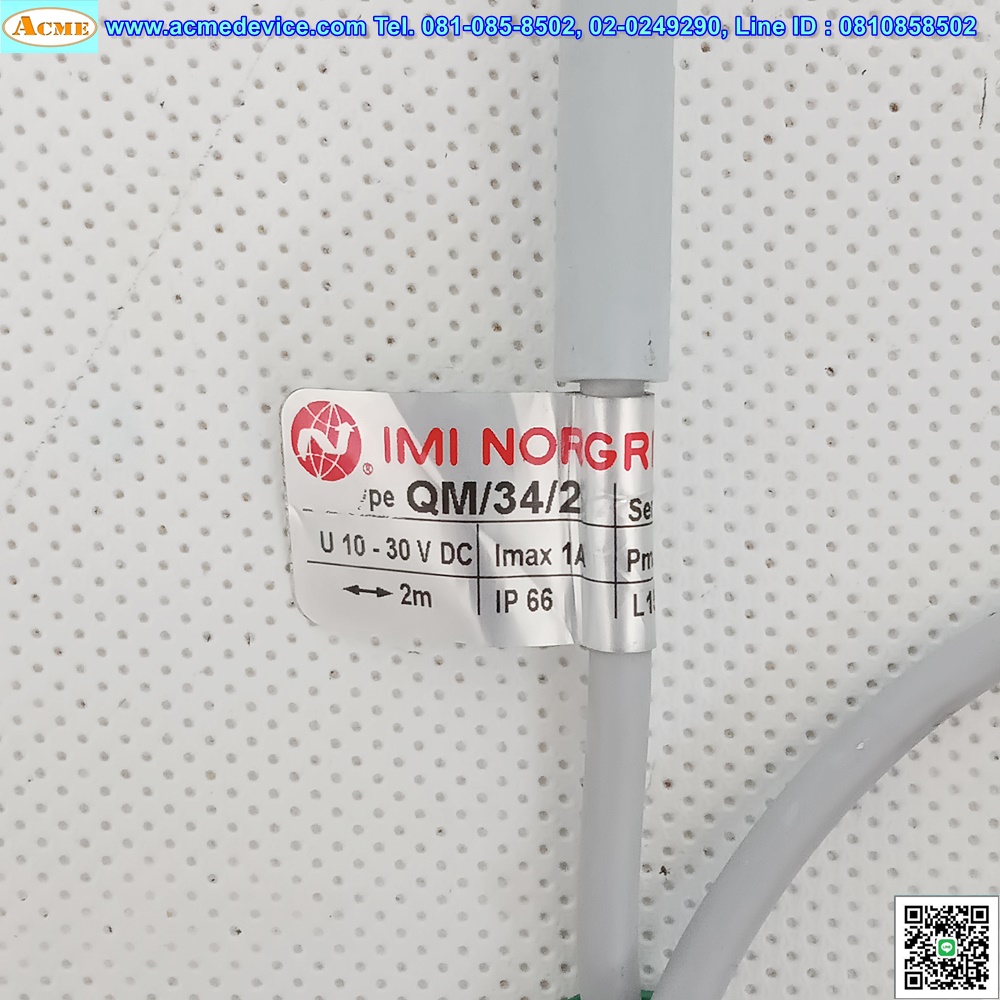 Reed Switch IMI Norg รุ่น QM/34/2, 3Wire, NO