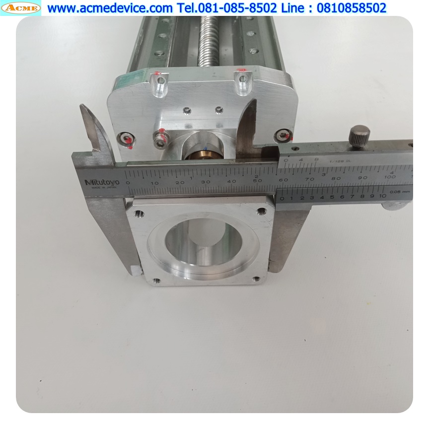แกนสำเร็จรูป Ball Screw ขนาด 110 mm. x 630 mm., Stroke 405 mm., Pit 16 mm. + Linear 540 mm.