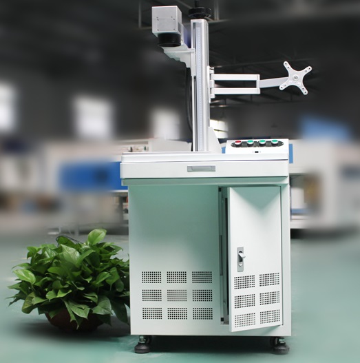 ไฟเบอร์ออฟติกส์เลเซอร์ มาคกิ้งและแกะสลัก S005 50W 300x300mm