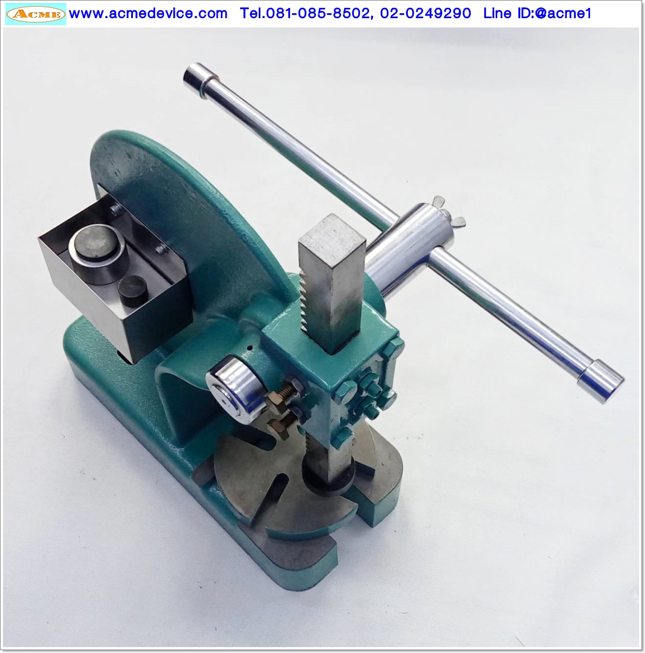 Arbor Press Hinode รุ่น ABP-2, Stroke 190 mm, น้ำหนัก 36kg, Rack Pressure @50 kg : 905kg, Rack Pressure @70 kg : 1268kg