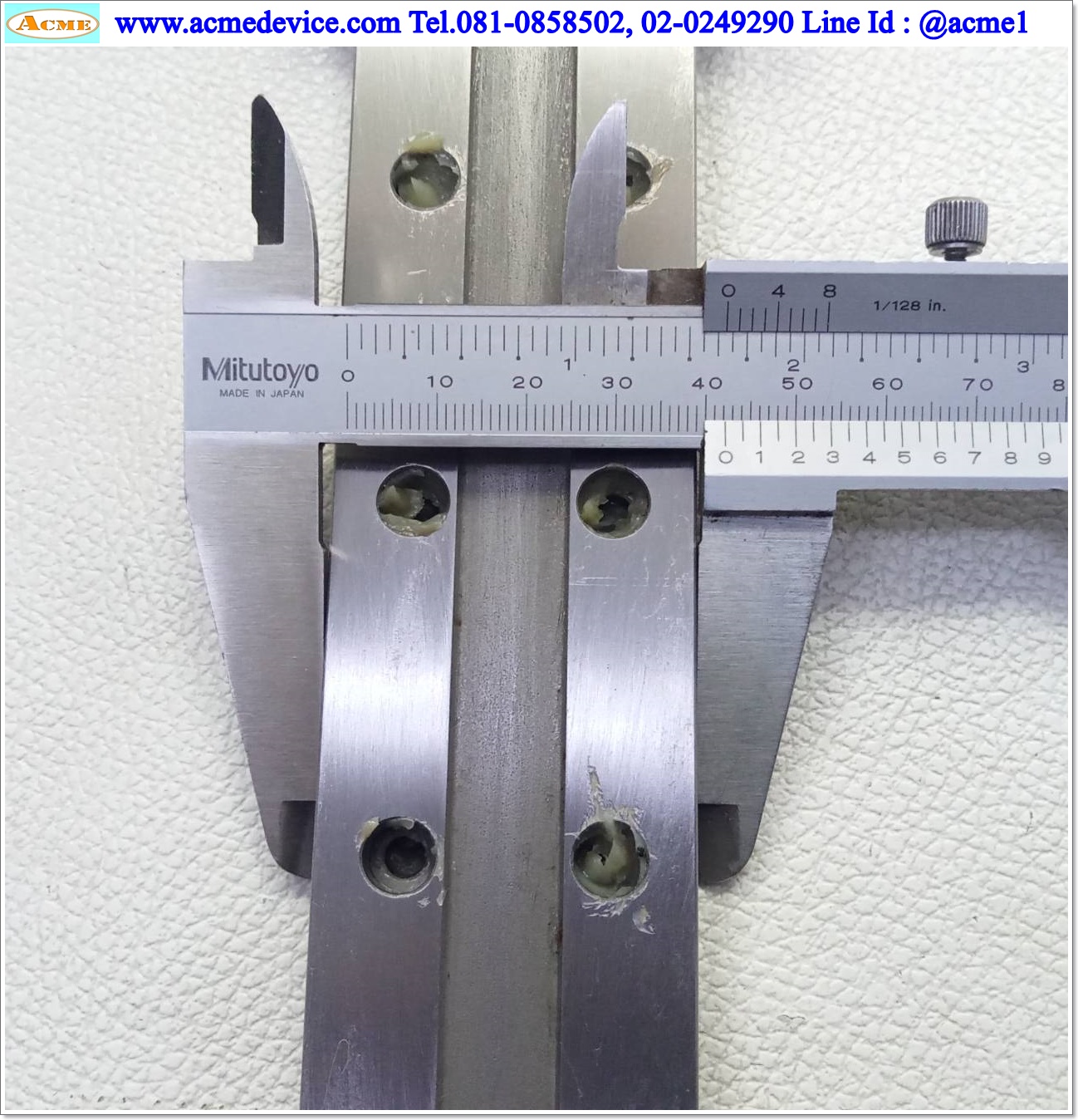 Linear Block and Rail IKO รุ่น LWLF42B, รางสไลด์ขนาด 42 mm x 400 mm