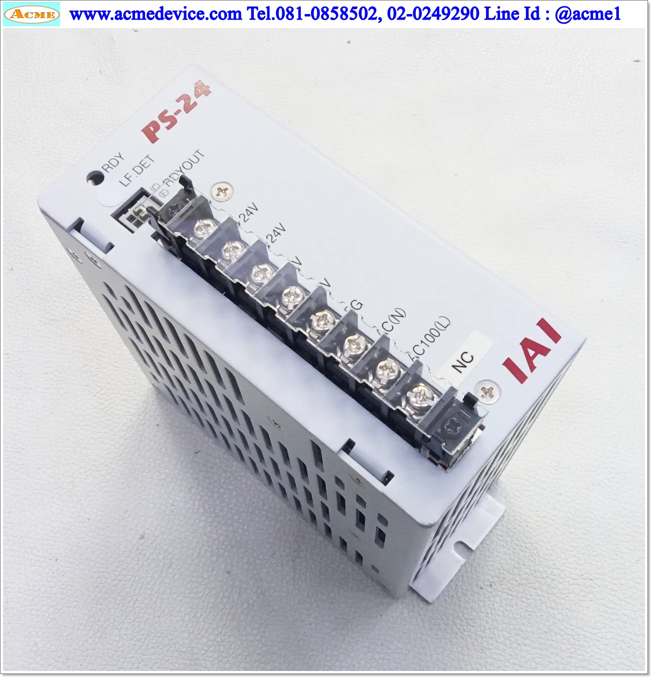Power Supply IAI รุ่น PS-241, Output 24Vdc, 8.5A, 195W, Power Input 100Vac