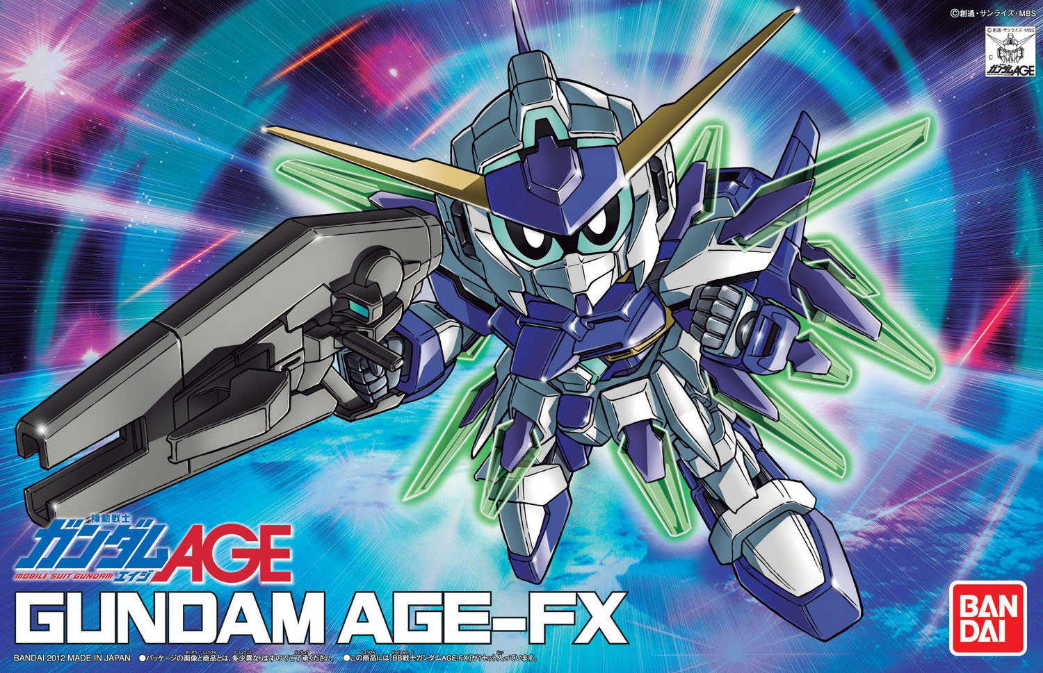 BANDAI SD BB376 GUNDAM AGE-FX โมเดล กันดั้ม กันพลา ร้านพีเอสทอยแลนด์