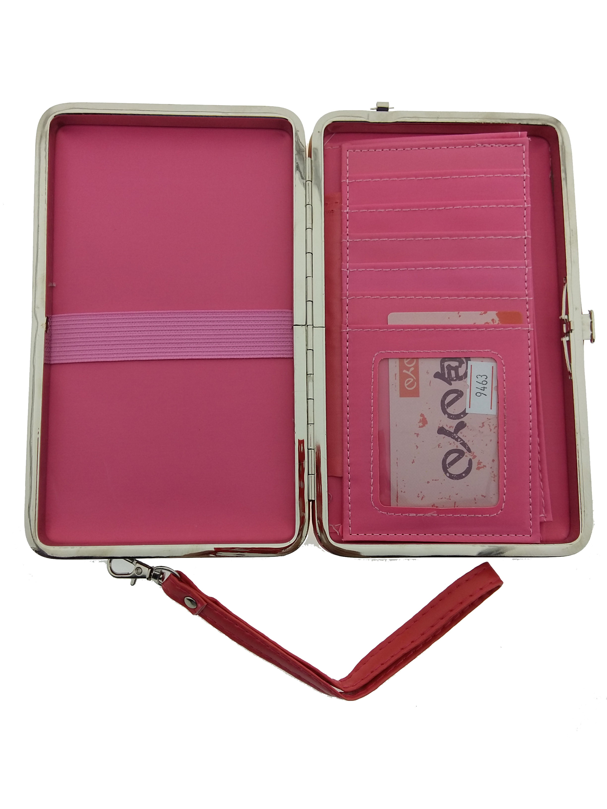 กระเป๋าใส่มือถือ (ขนาด XL 10x19ซม.) ลายเด็กหญิง เสื้อเขียว น่ารักมากๆ