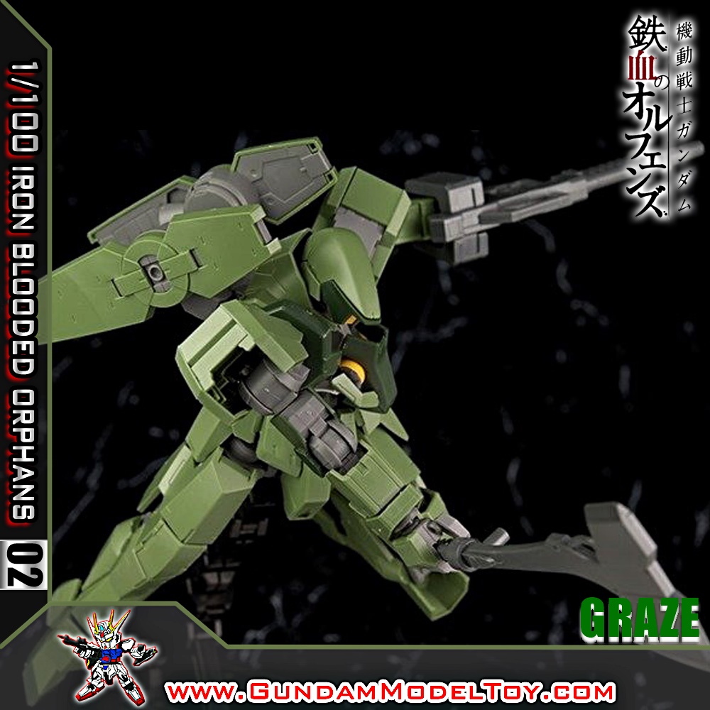 1/100 SCALE MODEL 02 GRAZE STANDARD TYPE /COMMANDER TYPE เกรซ สแตนดาร์ด ไทฟ คอมมานเดอร์ ไทฟ