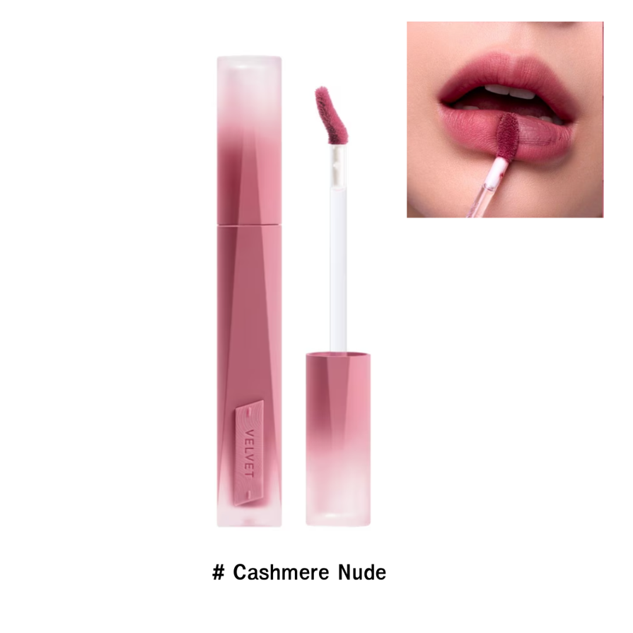 ลิป3CE Velvet Lip Plush 4g # Cashmere Nude