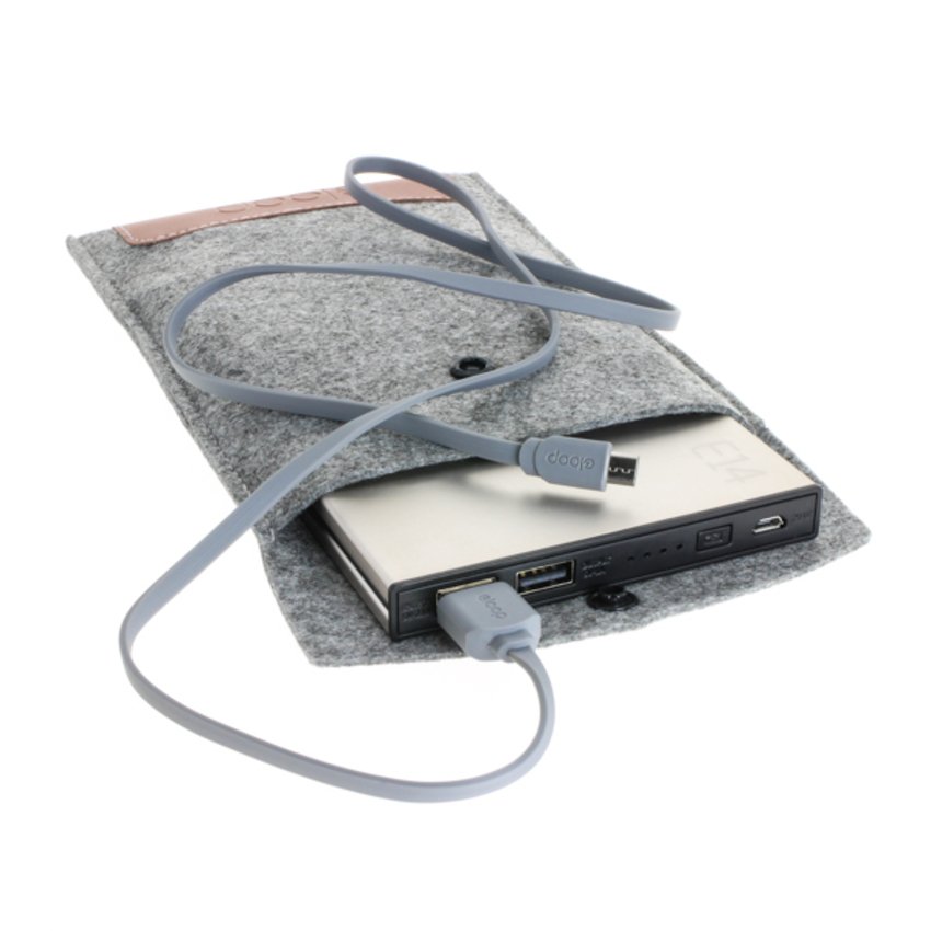 แบตสำรอง Powerbank eloop E14 แท้ 20000mAh (สีเงิน)