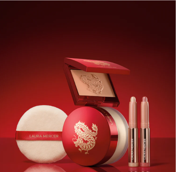 แป้งฝุ่นลอร่า Laura Mercier Loose Setting Powder Translucent 29g + Velour Puff