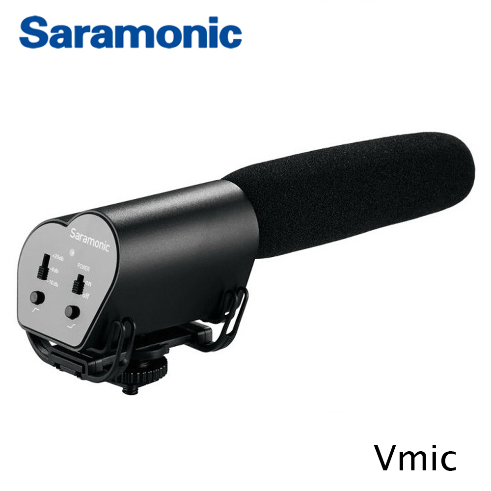 Saramonic Vmic Microphone for DSLR Cameras and Camcorders รับประกันศูนย์ไทย 1 ปี