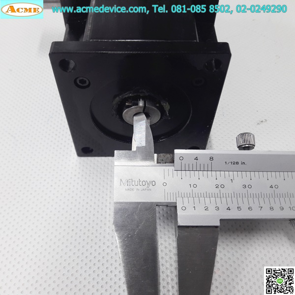 Gear Head Parker รุ่น NR23S-010-LB, Ratio 10:1, เข้า 6mm, ออก 10mm, (for Stepping □ 57x57 ∅ 38)