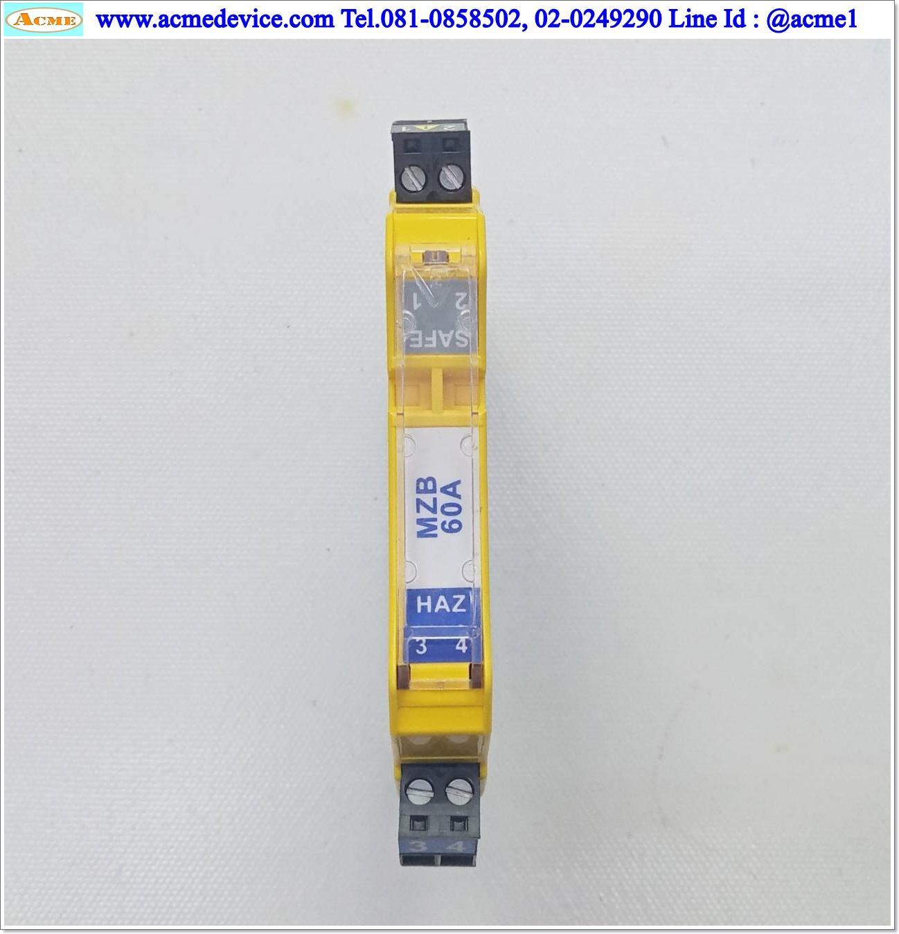 Shunt-diode Safety Barrier Turck รุ่น MZB60A