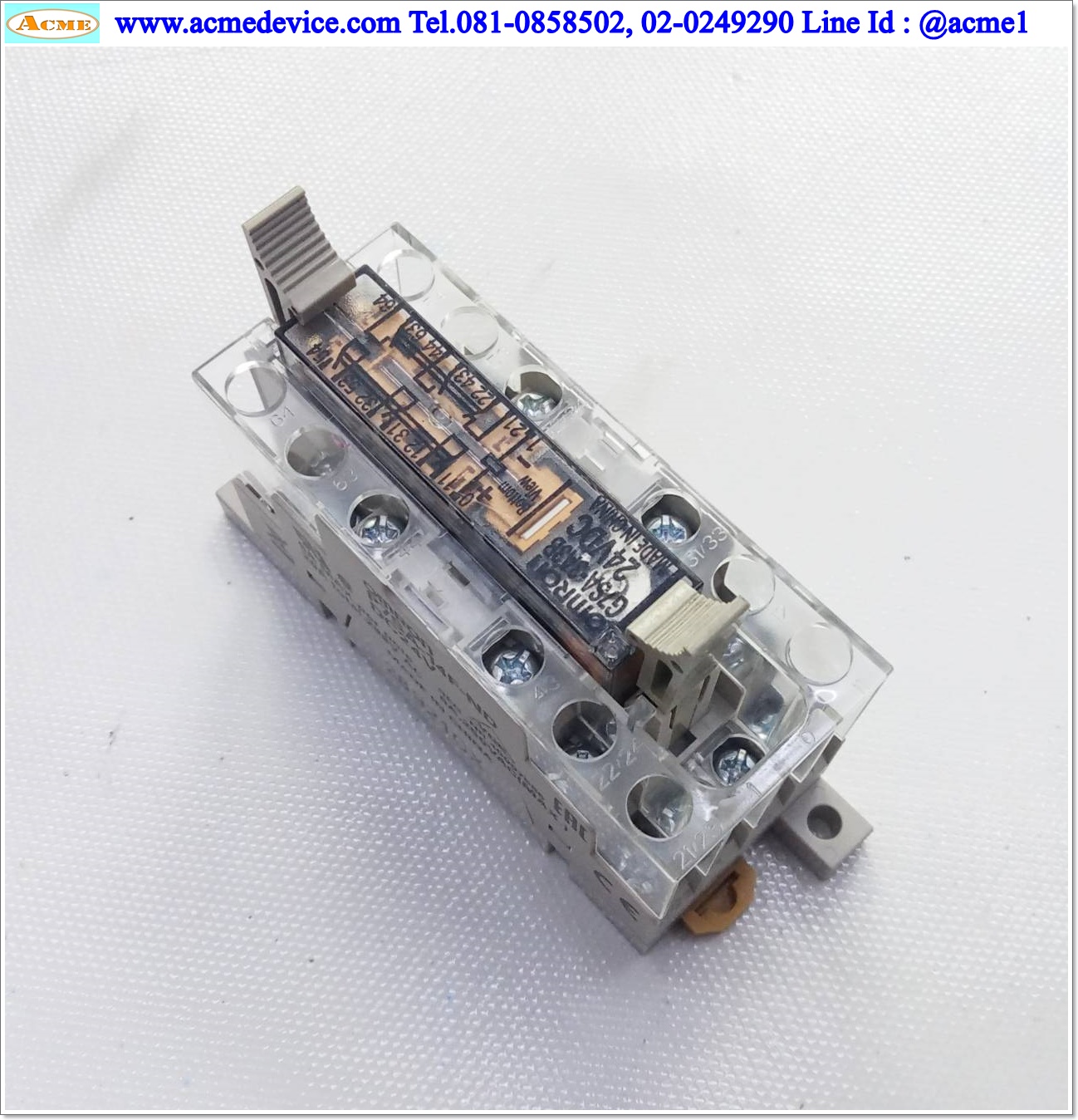 Safety Relay Omron รุ่น G7SA-3A3B, P7SA-14F-ND, 24V