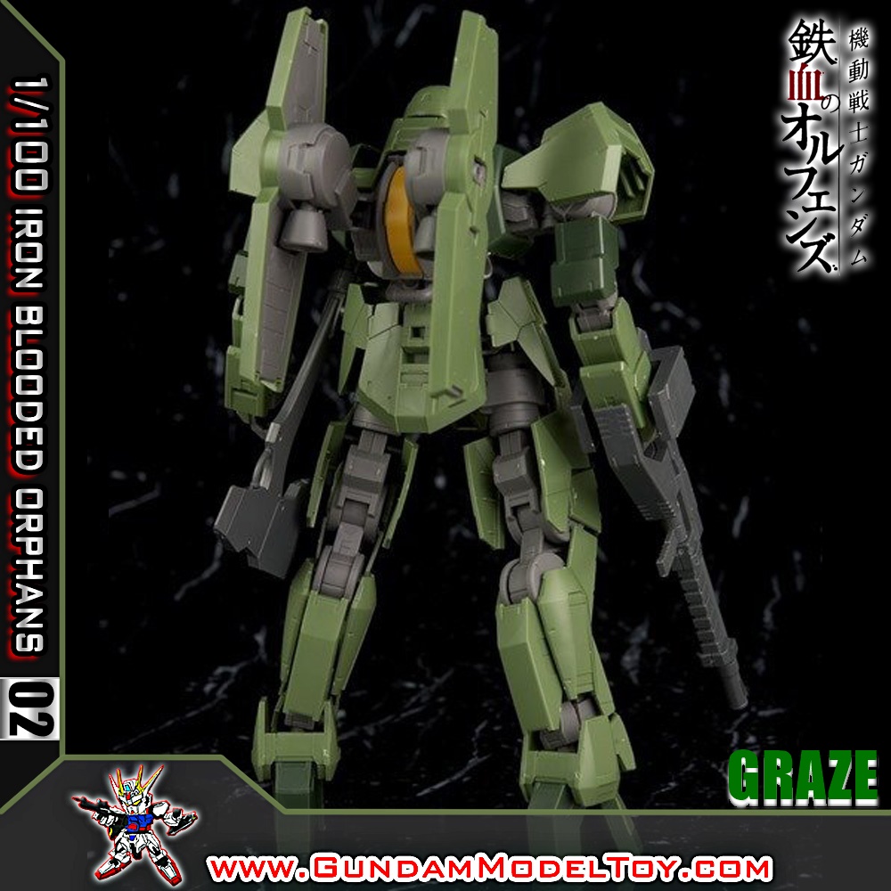 1/100 SCALE MODEL 02 GRAZE STANDARD TYPE /COMMANDER TYPE เกรซ สแตนดาร์ด ไทฟ คอมมานเดอร์ ไทฟ