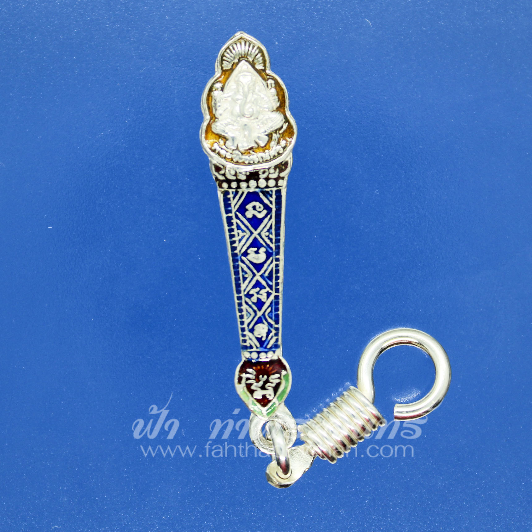 แหนบเงินลงยาหลวงพ่อต่างๆ