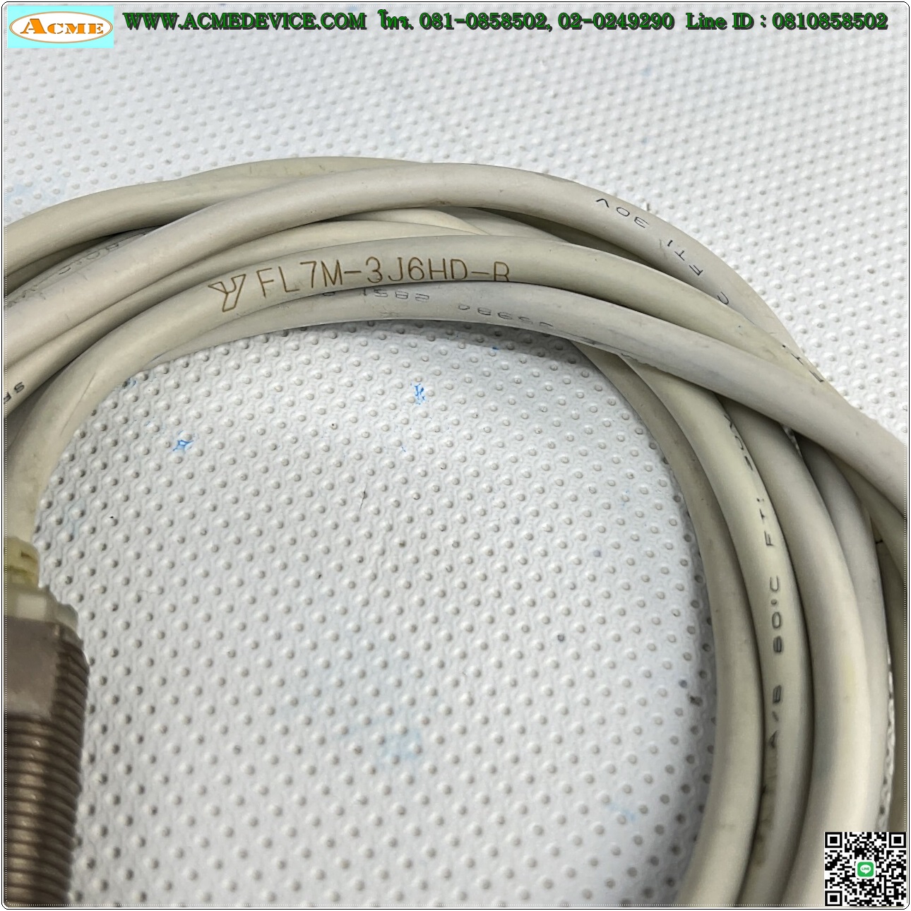 Proximity Yamatake รุ่น FL7M-3J6HD-R, M12 ระยะ 3mm, 2wire, NO, shielded, Inductive