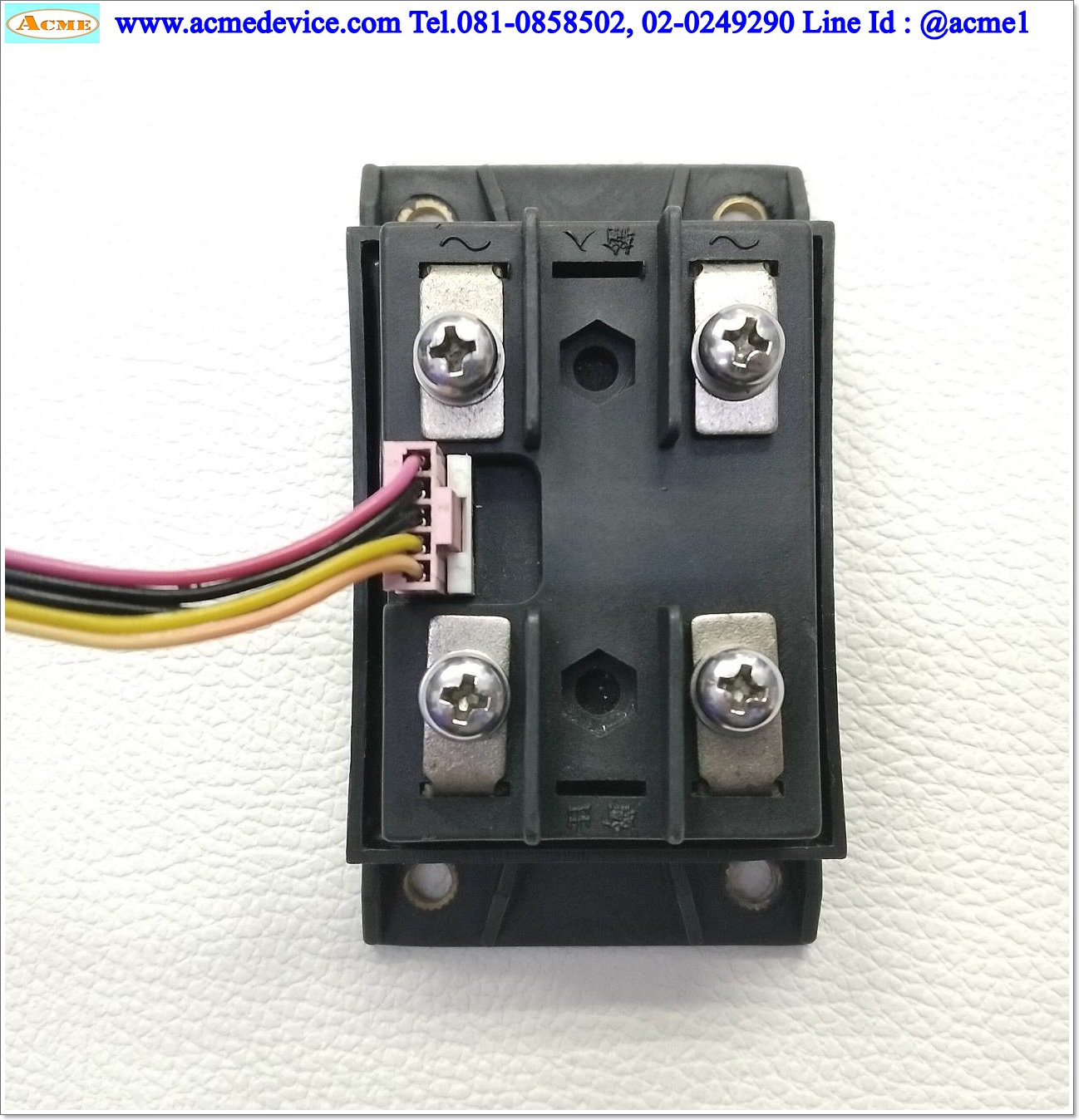 Solid State Relay รุ่น MTAC40A/460V/50Hz, 1-Phase, 24-460Vac, 40A (Install Heat Sinking), สำหรับใช้กับโหลดต้านทานเท่านั้น
