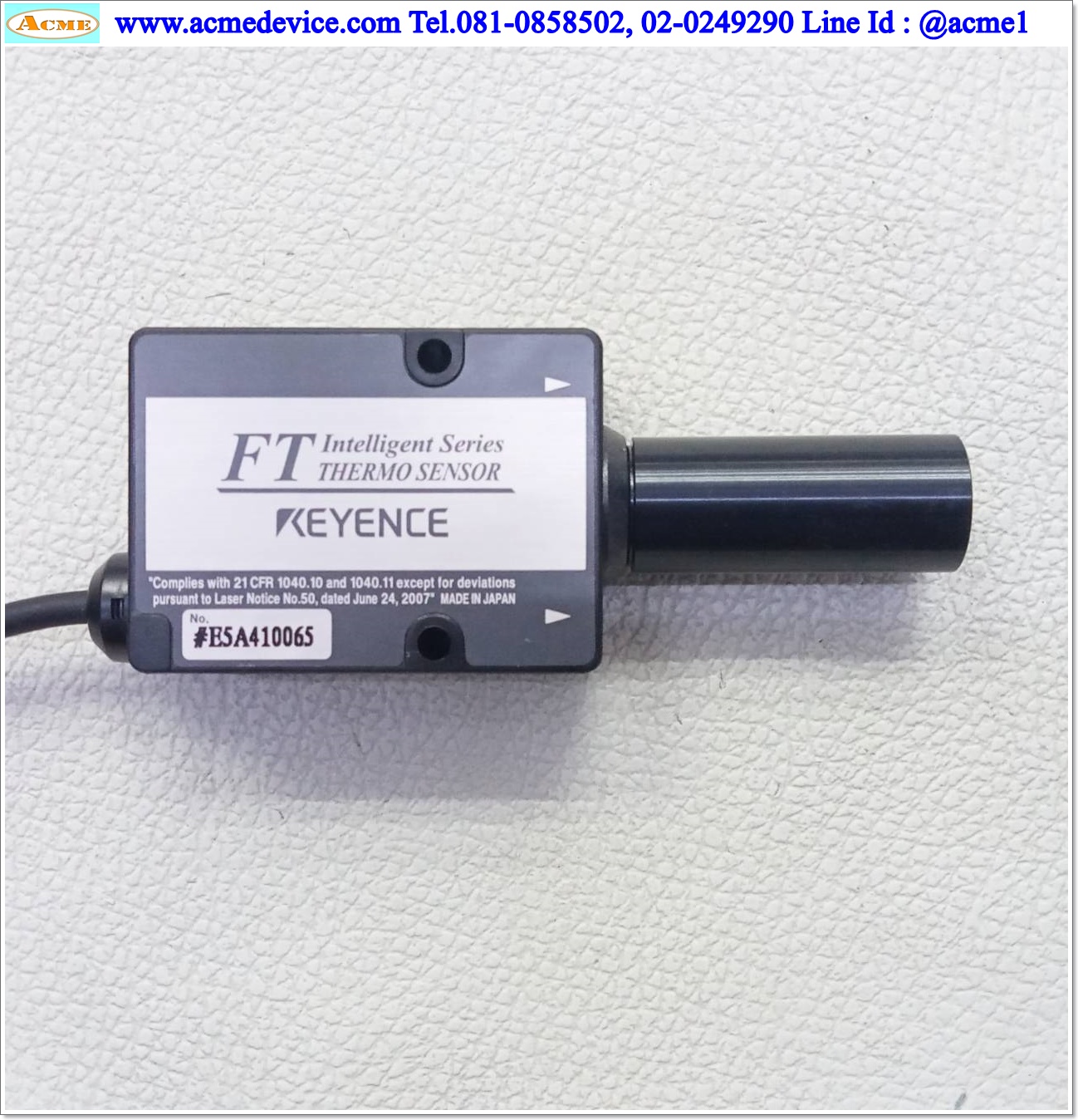 Infrared Keyence รุ่น FT-H50K, Range 32 to 2462 ํF, High Temperature