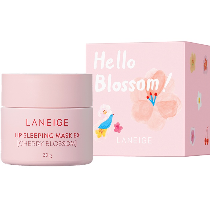 ลิปมาส์กลาเนจ Laneige Hello Blossom Lip sleeping mask 20g (New)