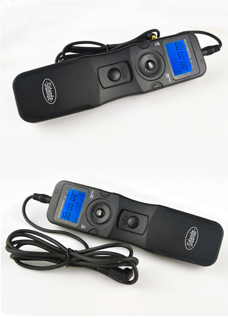 รีโมทชัตเตอร์ ยี่ห้อ Sidande รุ่น RST7100 (สายลั่นชัตเตอร์) ใช้สำหรับกล้อง Canon Nikon Sony Samsung Pentax etc ราคาถูก