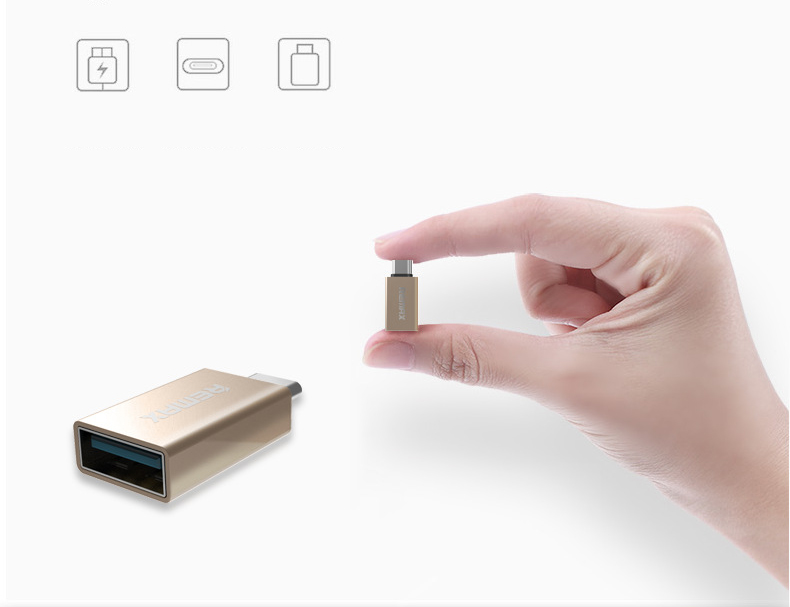 Remax OTG Type-C (แปลง Type-C Port เป็น USB Port)