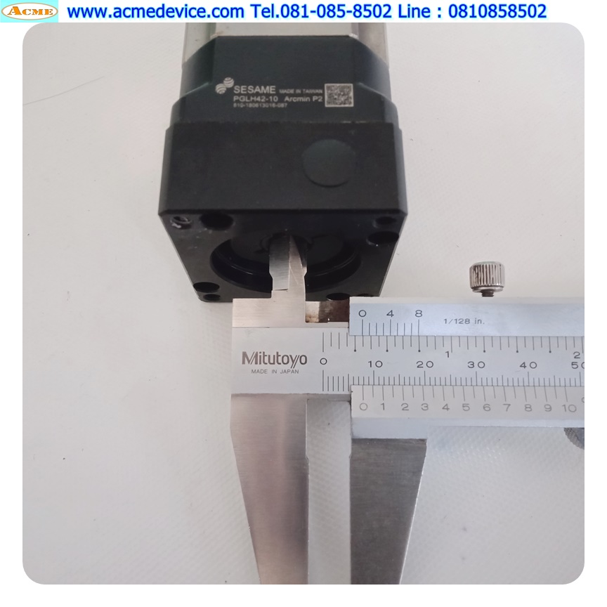 Gear Head Sesame รุ่น PGLH42-10, Ratio 7:1, (เพลาเข้า 8 mm., ออก 13 mm.), for 100w