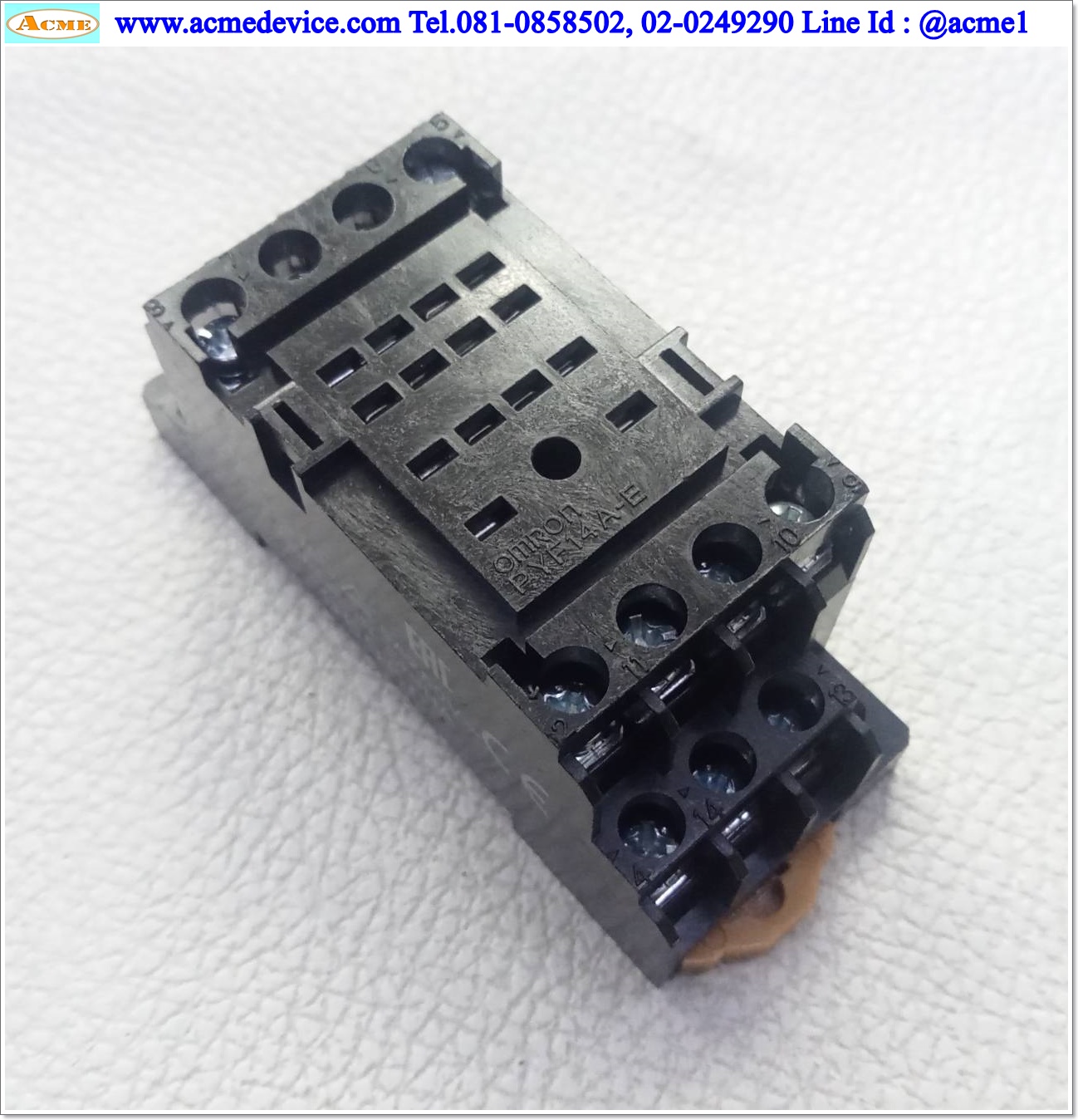 Socket Omron รุ่น PYF14A-E, 14 Pin