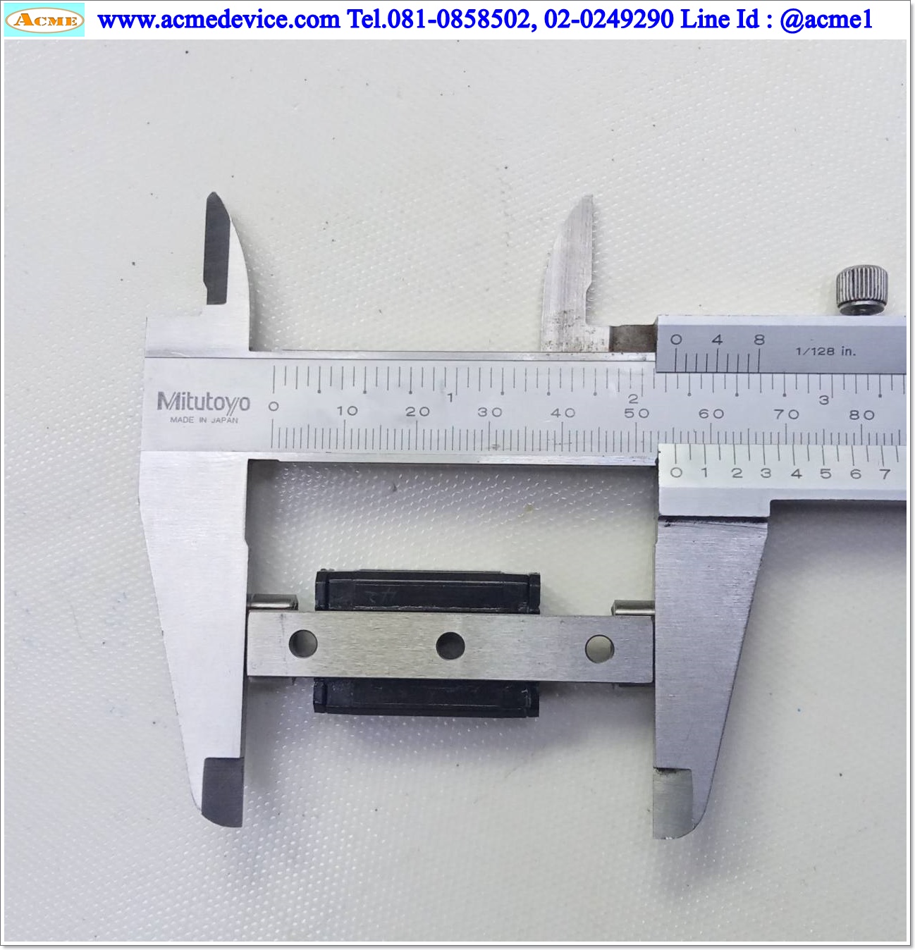 Linear Block and Rail THK รุ่น SRS9GM, รางสไลด์ขนาด 9 mm. x 55 mm.