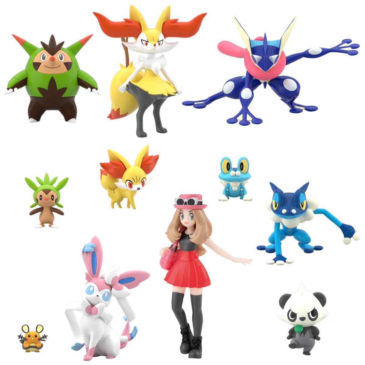 พรีออเดอร์ POKEMON SCALE WORLD KALOS REGION SET สินค้ามา JAN 2026