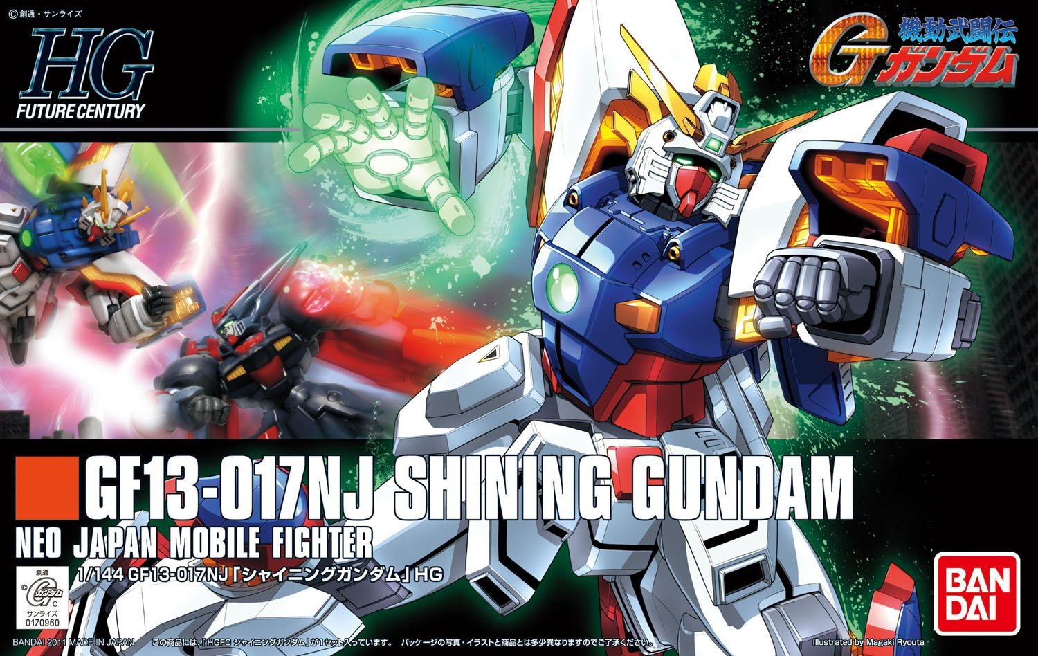 BANDAI HG SHINING GUNDAM โมเดล กันดั้ม กันพลา PS TOYLAND HGFC