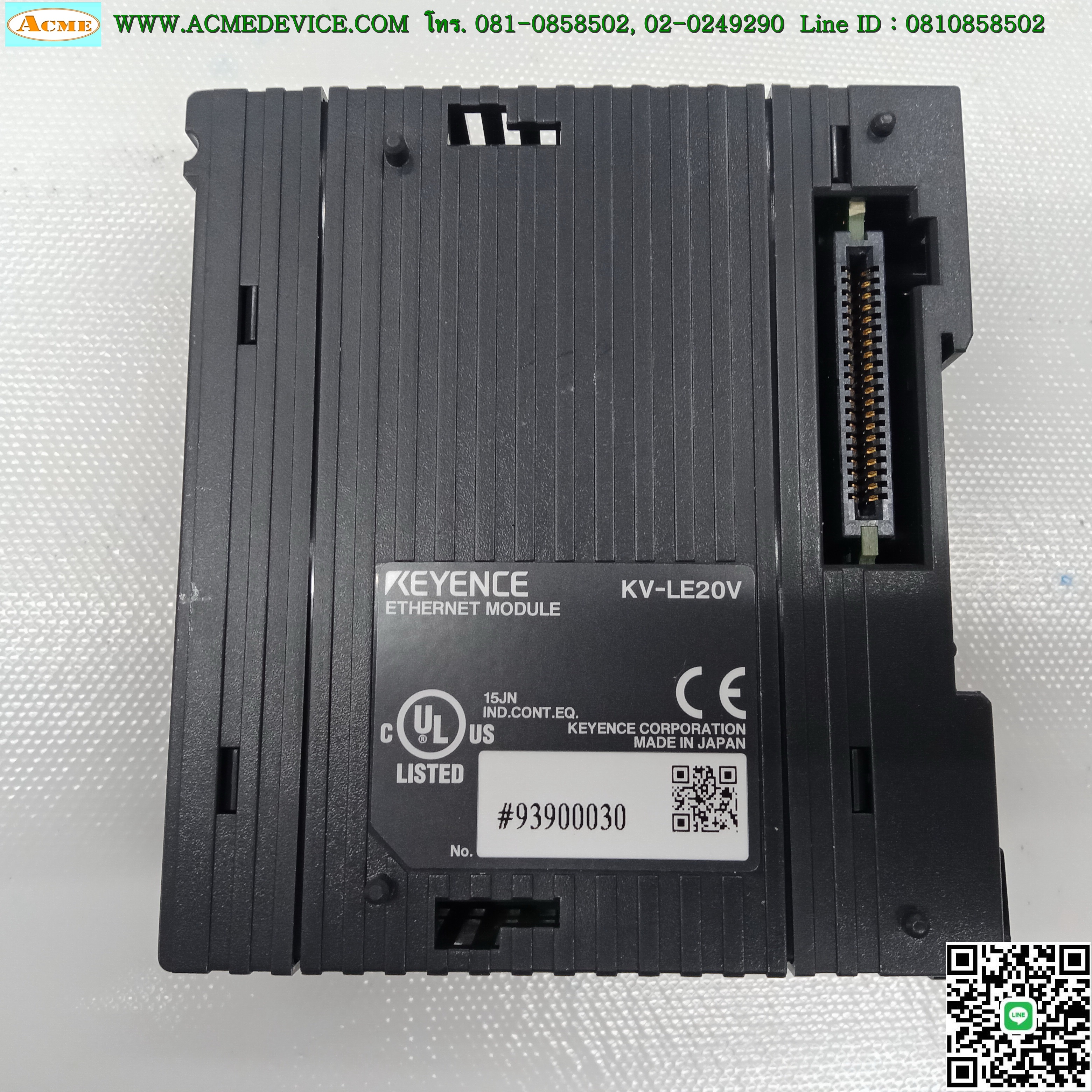 PLC Keyence รุ่น KV-LE20V, Ethernet Module