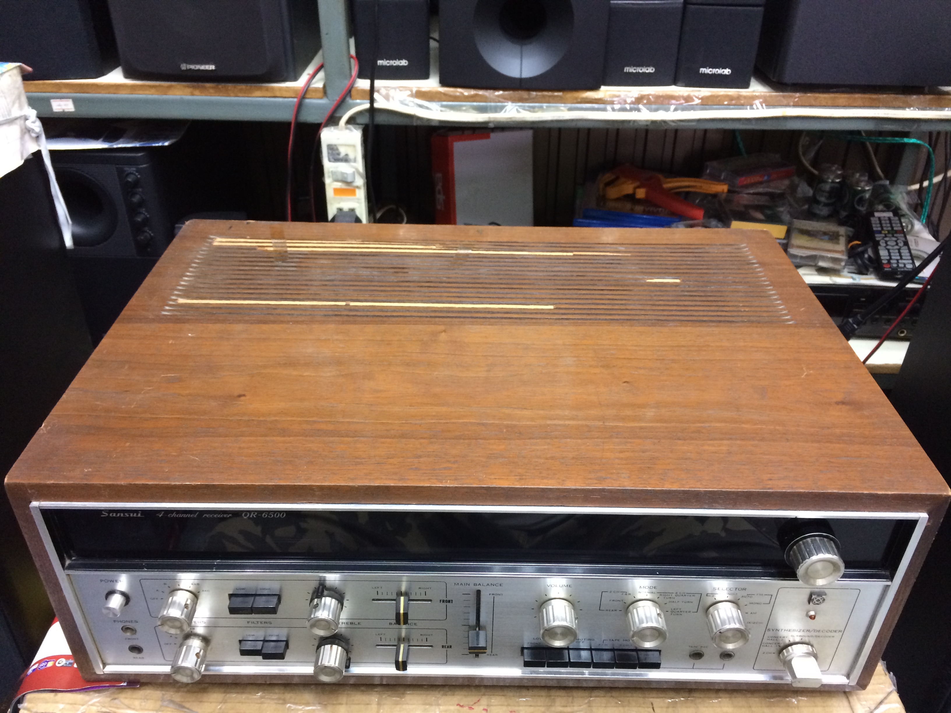 Sansui QR-6500 4 Channel Receiver