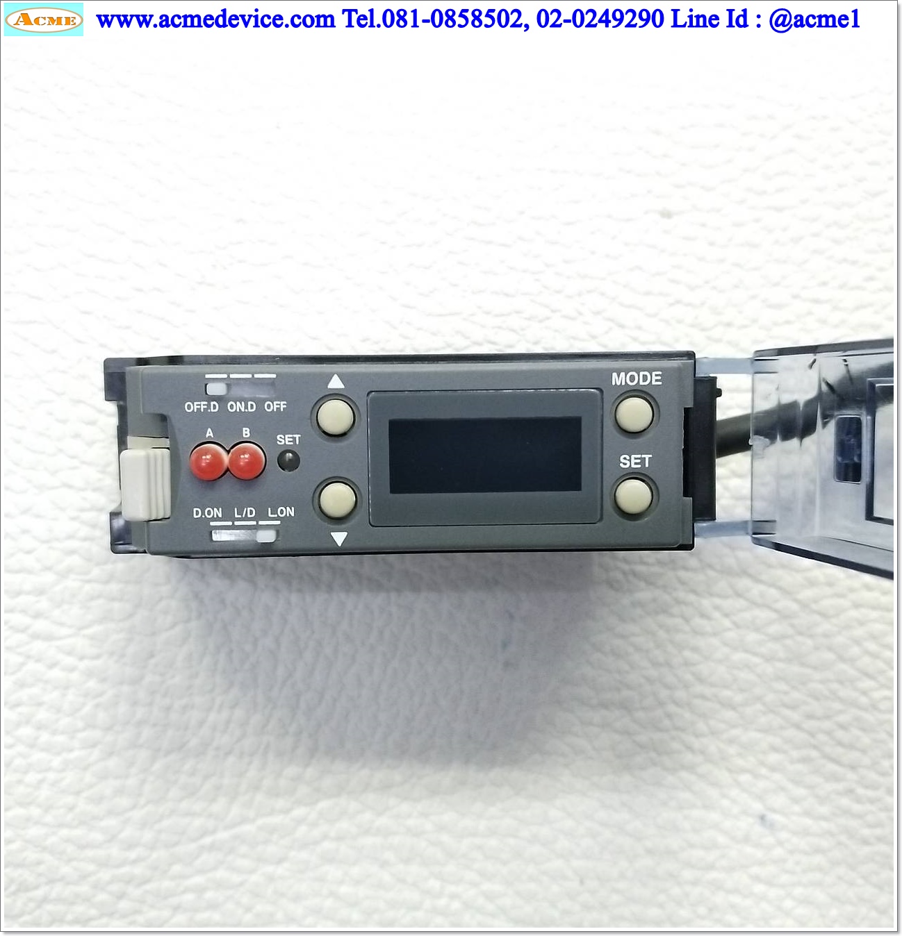 Fiber Amp Keyence รุ่น FS-V1P, PNP (มีฝาปิด)