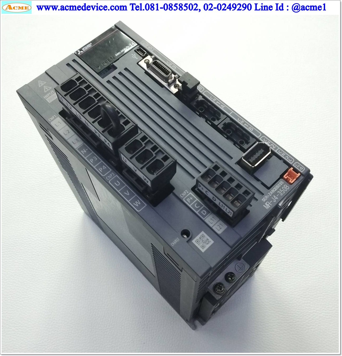 Servo Drive Mitsubishi รุ่น MR-J4-350B, 3.5kW