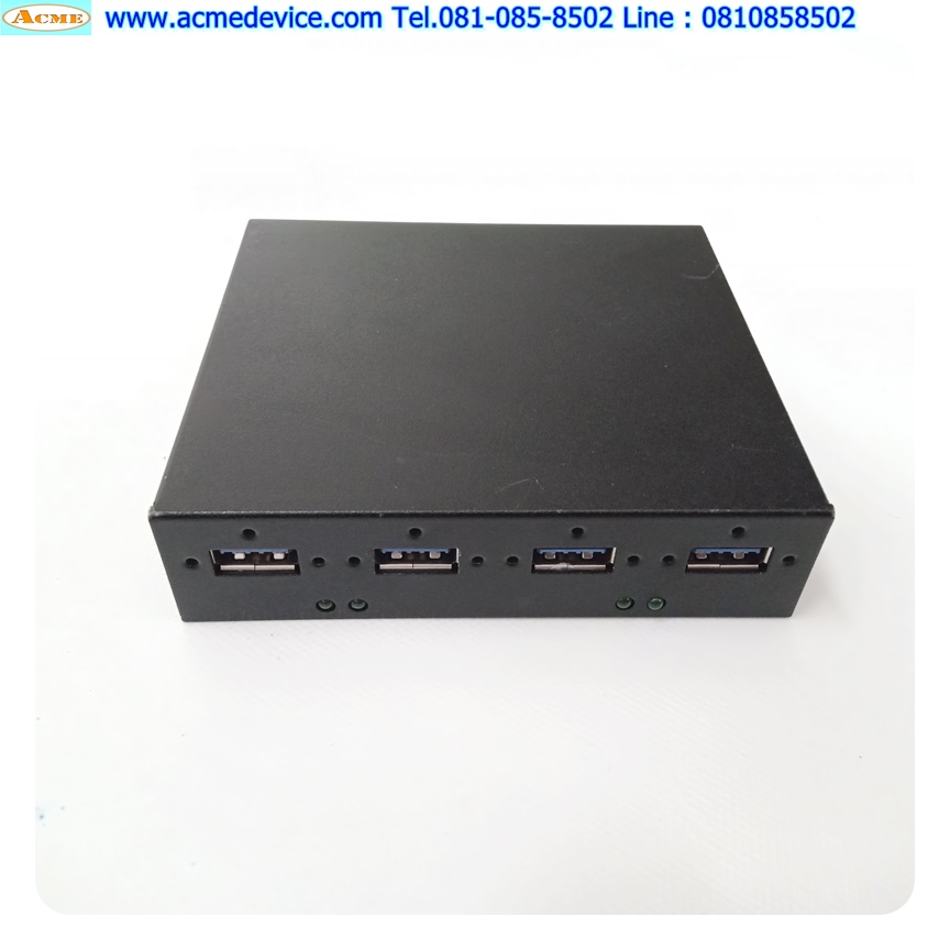 Hub USB 3.0 รุ่น U3H414E2, 12-24Vdc, 4 Port (สาย 1 m.)