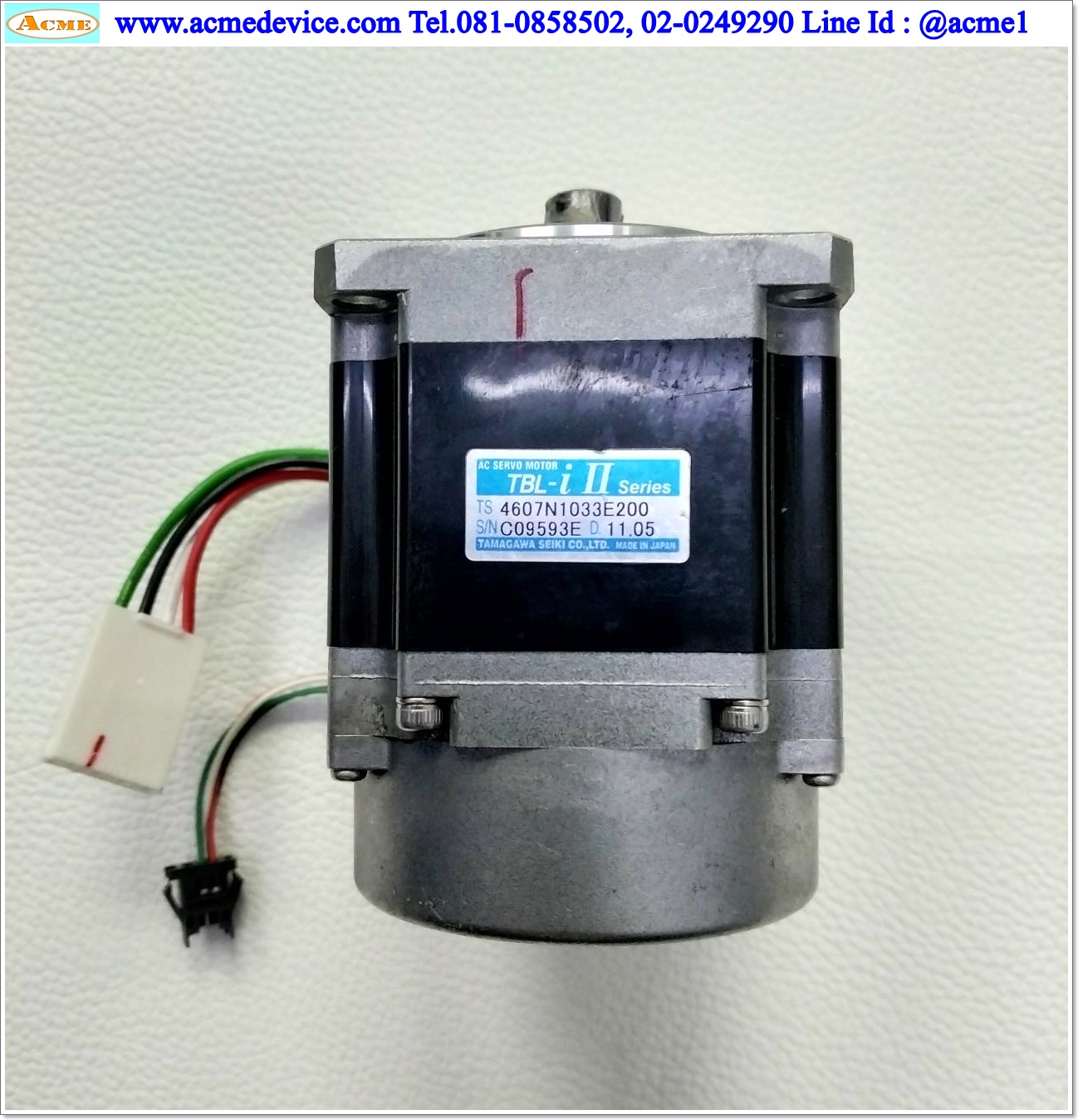 Servo Motor Tamagawa รุ่น 4607N1033E200, TBL-i 2 Series