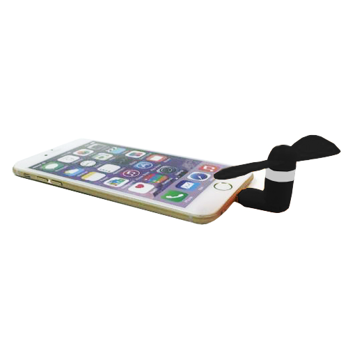 พัดลมพกพาสำหรับ iPhone5/5s/6/6plus (สีดำ)